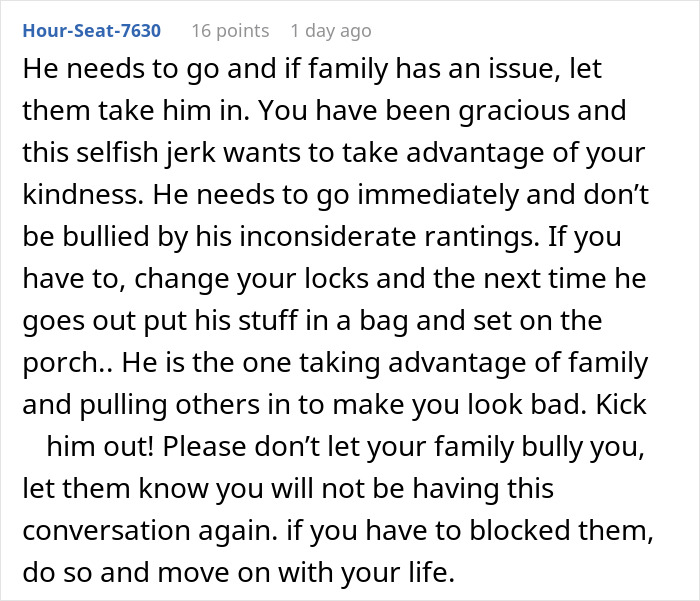 Guy Mooches Off Cousin For 6 Months, Calls Her Heartless When She Finally Demands $400 Rent