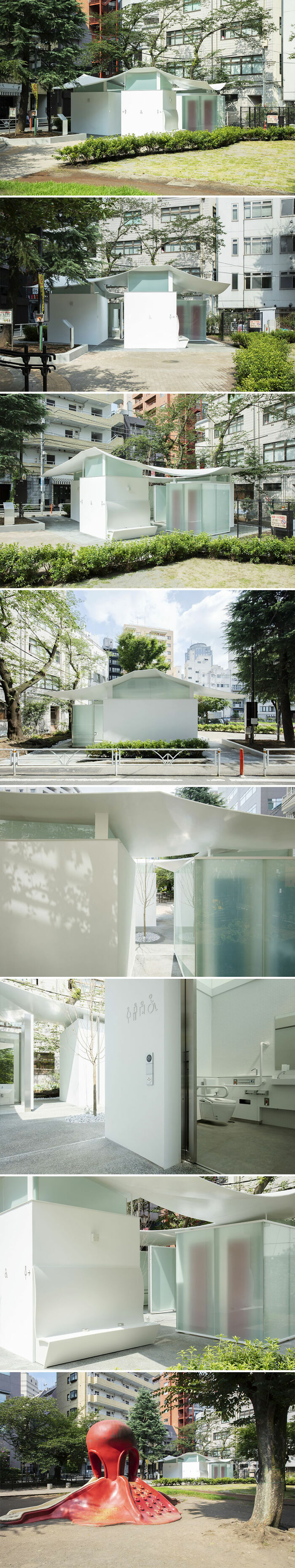17 Stunning Public Restrooms In Tokyo Designed By World-Famous Architects