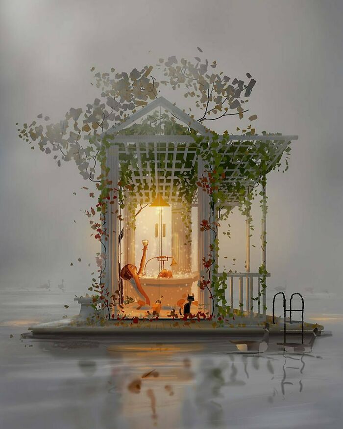 47 New Illustrations By This Artist That Celebrate Life’s Quiet And Heartwarming Joys