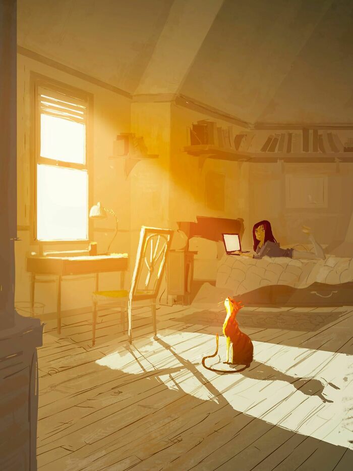 47 New Illustrations By This Artist That Celebrate Life’s Quiet And Heartwarming Joys