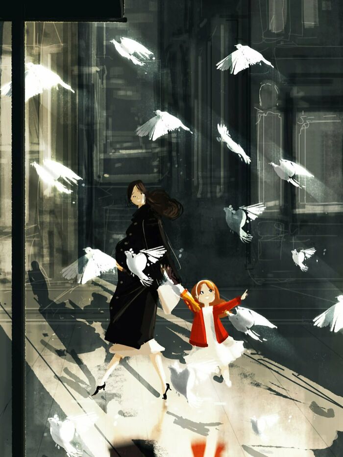 47 New Illustrations By This Artist That Celebrate Life’s Quiet And Heartwarming Joys