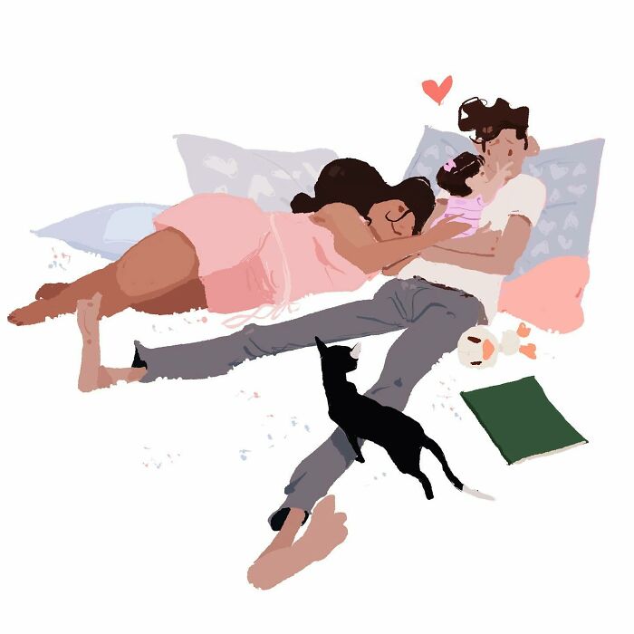 47 New Illustrations By This Artist That Celebrate Life’s Quiet And Heartwarming Joys