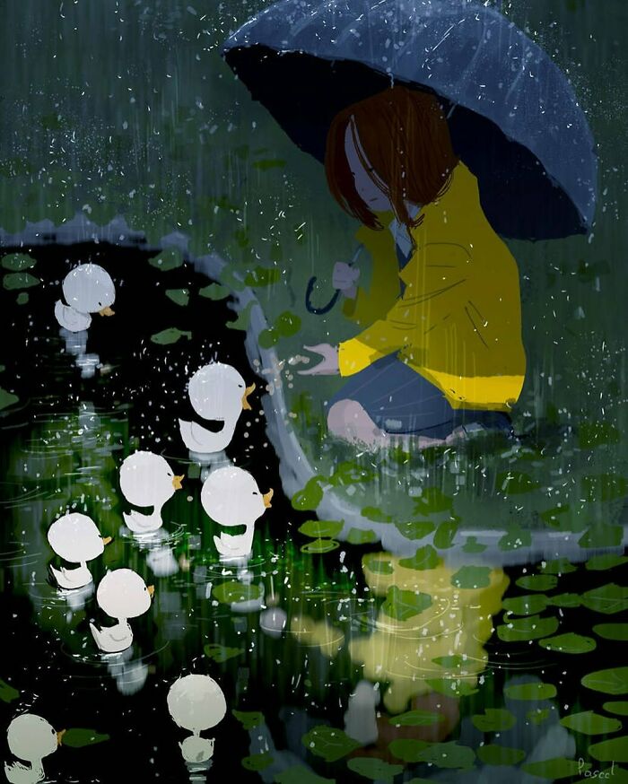 47 New Illustrations By This Artist That Celebrate Life’s Quiet And Heartwarming Joys