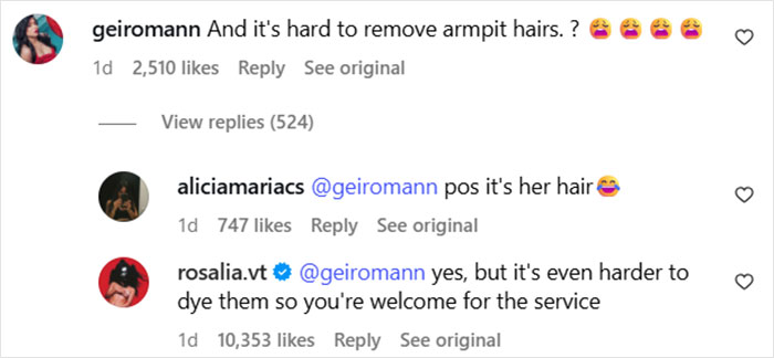 Pop Star Dyes Her Armpit Hair At Paris Fashion Week, Sparking Mixed Reactions: &#8220;Chicken Feathers&#8221;