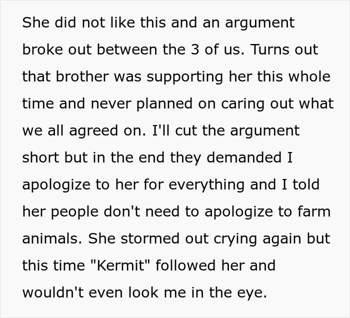 Bro Refuses To Stop GF From Eating Roommates’ Food, Sis Starts Oinking At Her, GF Leaves In Tears