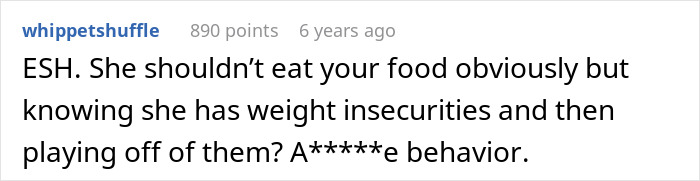 Bro Refuses To Stop GF From Eating Roommates’ Food, Sis Starts Oinking At Her, GF Leaves In Tears