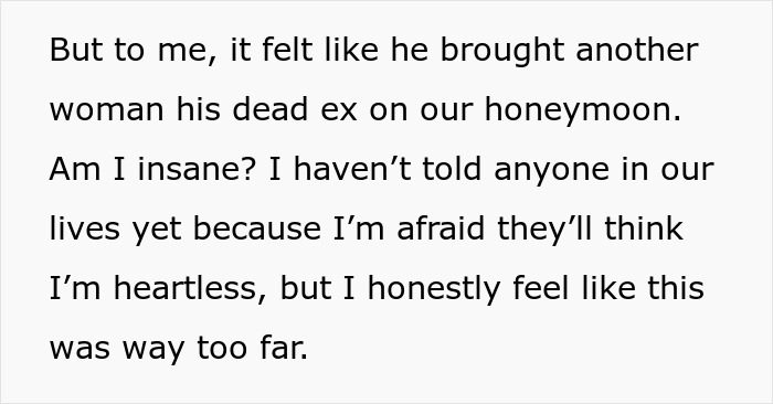 Guy Brings His Late Ex&#8217;s Ashes To Honeymoon After Remarrying, His New Spouse Is Just Stunned