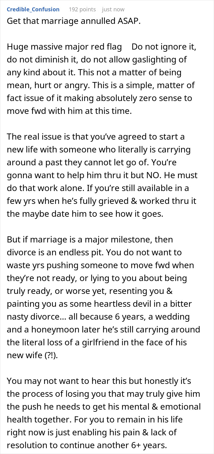 Guy Brings His Late Ex&#8217;s Ashes To Honeymoon After Remarrying, His New Spouse Is Just Stunned
