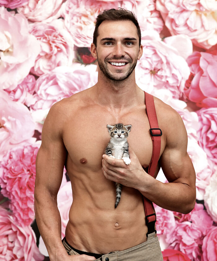 The Australian Firefighters Calendar: 50 Times Firefighters Melted Hearts With Kittens
