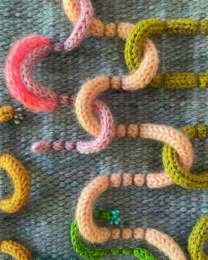 Meditative, Colorful, Mesmerizing: This Artist’s Fiber Art Has It All (50 Pics)