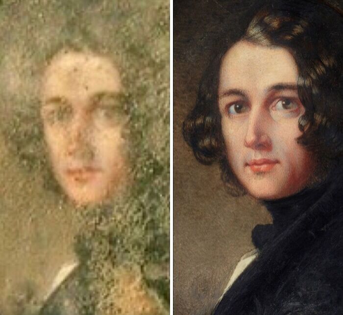 16 Striking Before-And-After Photos Of Restored Historical Paintings