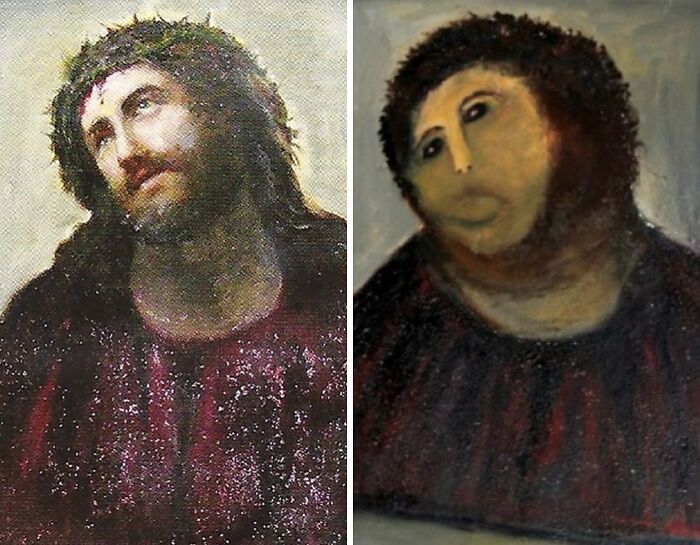 16 Striking Before-And-After Photos Of Restored Historical Paintings