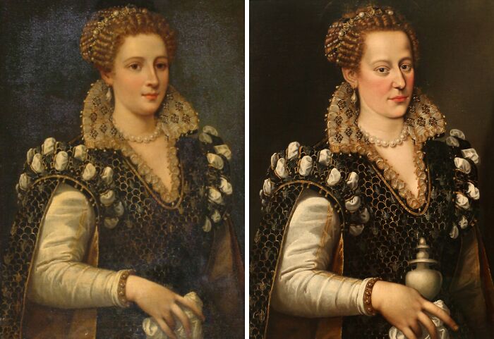 16 Striking Before-And-After Photos Of Restored Historical Paintings