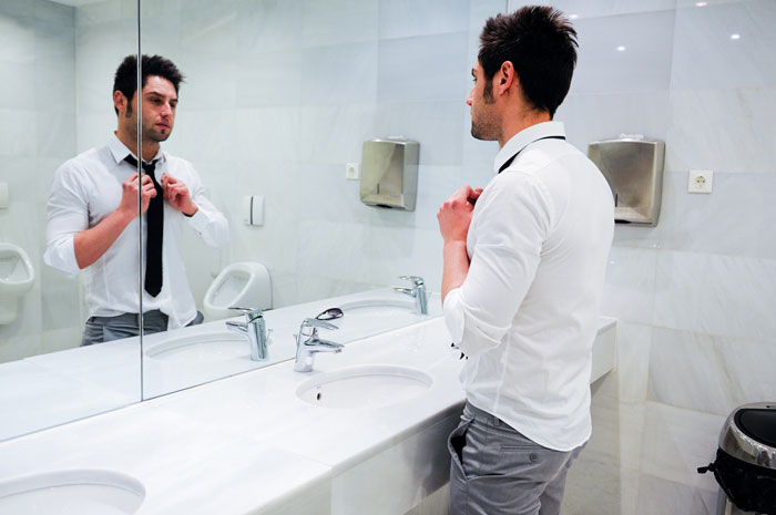 Lady Reports Gay Colleague To HR For Constantly Using Women&#8217;s Restroom, He Calls Her Out