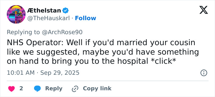 Outrage Erupts After UK Health Guidance Lists “Benefits” Of Marrying Your Cousin