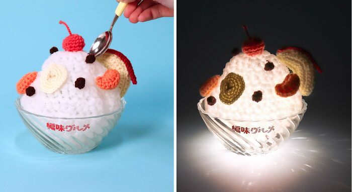 This Japanese Fiber Artist Crochets Realistic Food-Inspired Accessories (17 Pics)