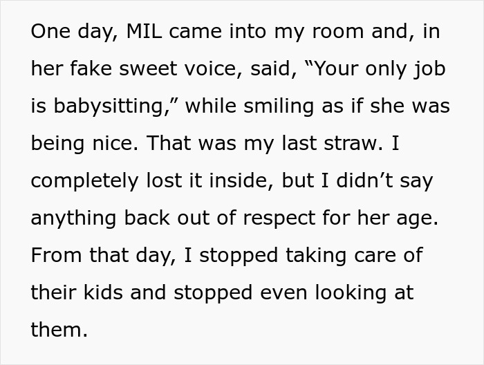 Woman Gleams Watching Cousin’s Wife Struggle After She Finally Quits Being Her Free Babysitter