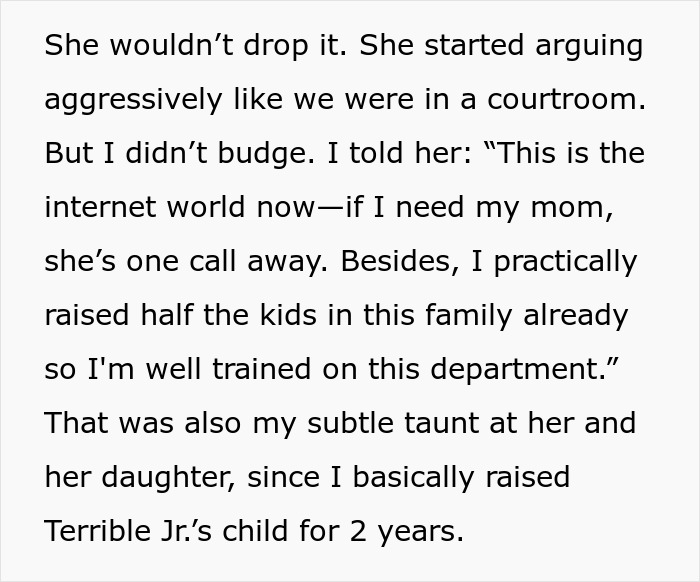 Woman Gleams Watching Cousin’s Wife Struggle After She Finally Quits Being Her Free Babysitter