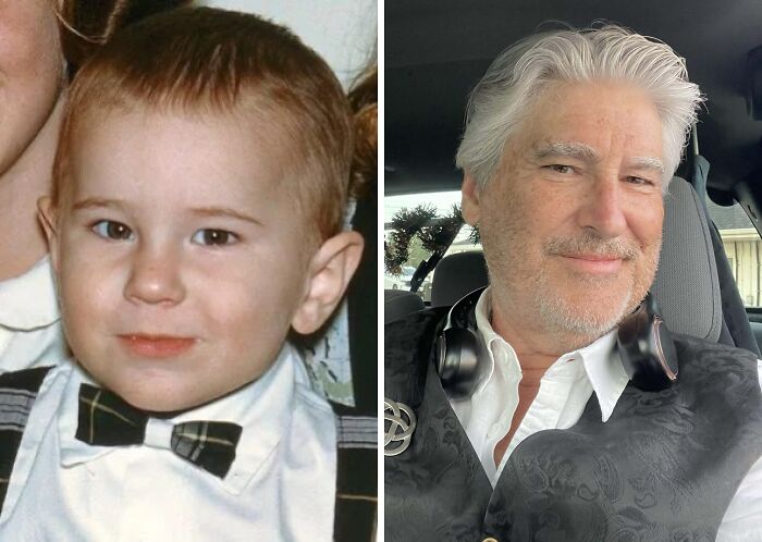 “Same Love, Different Decade”: 60 Comparison Pics Of How People Looked Back Then And Now (New Pics)