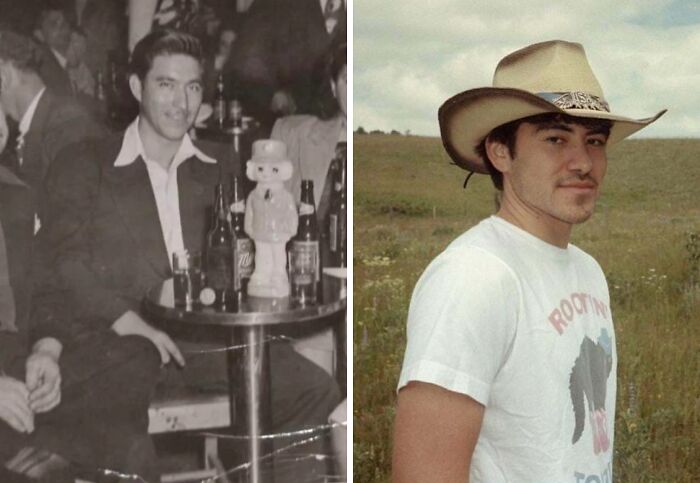 “Same Love, Different Decade”: 60 Comparison Pics Of How People Looked Back Then And Now (New Pics)