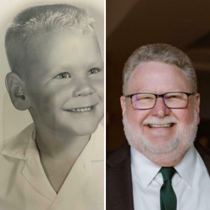 “Same Love, Different Decade”: 60 Comparison Pics Of How People Looked Back Then And Now (New Pics)