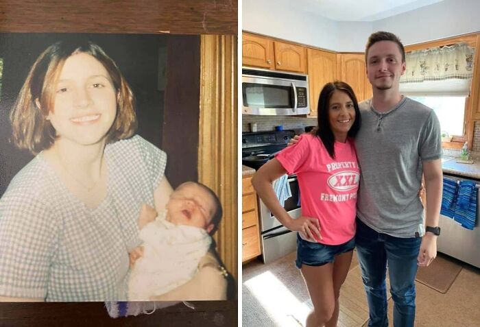 “Same Love, Different Decade”: 60 Comparison Pics Of How People Looked Back Then And Now (New Pics)