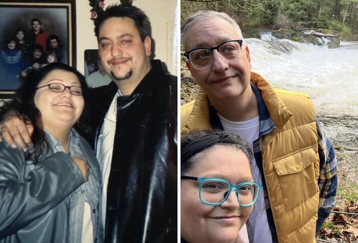 “Same Love, Different Decade”: 60 Comparison Pics Of How People Looked Back Then And Now (New Pics)