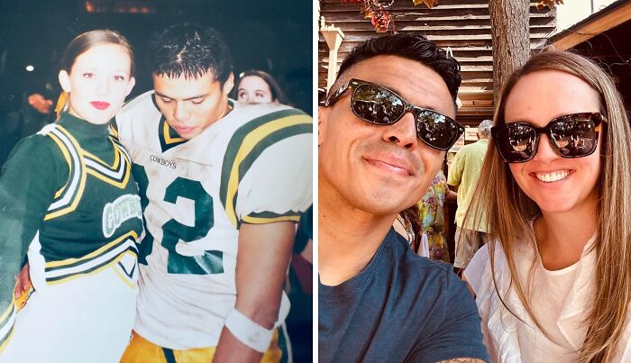 “Same Love, Different Decade”: 60 Comparison Pics Of How People Looked Back Then And Now (New Pics)