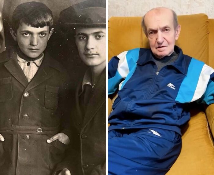 “Same Love, Different Decade”: 60 Comparison Pics Of How People Looked Back Then And Now (New Pics)