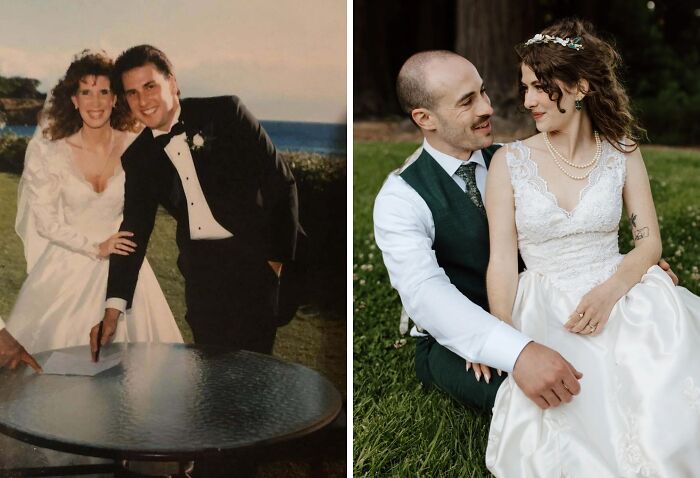 “Same Love, Different Decade”: 60 Comparison Pics Of How People Looked Back Then And Now (New Pics)