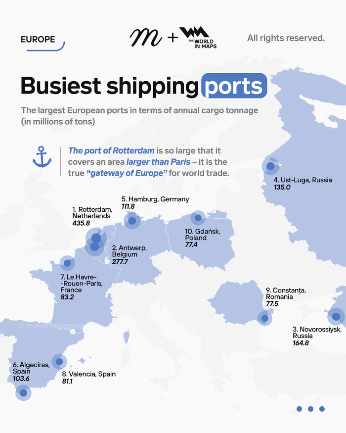 102 Informative Maps People Shared That Might Change Your Perspective On Our World