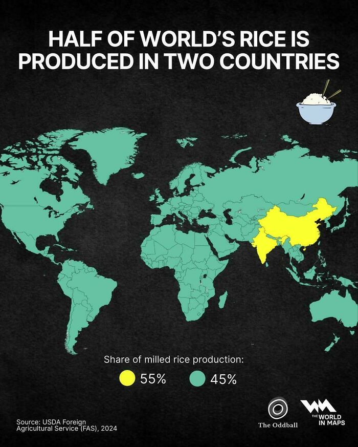 102 Informative Maps People Shared That Might Change Your Perspective On Our World