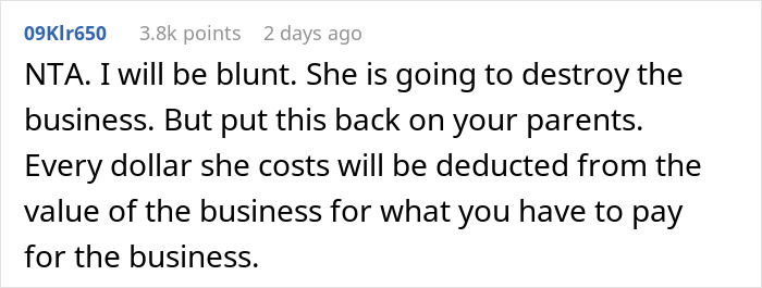 Doctor Refuses To Rehire Sister After She Cost The Practice $40,000, Parents Freak Out