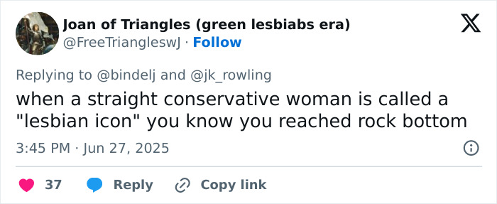 User Bets $100 That J.K. Rowling Is A &#8216;Closet Lesbian&#8217; And Her Response Has Hilarious Reactions
