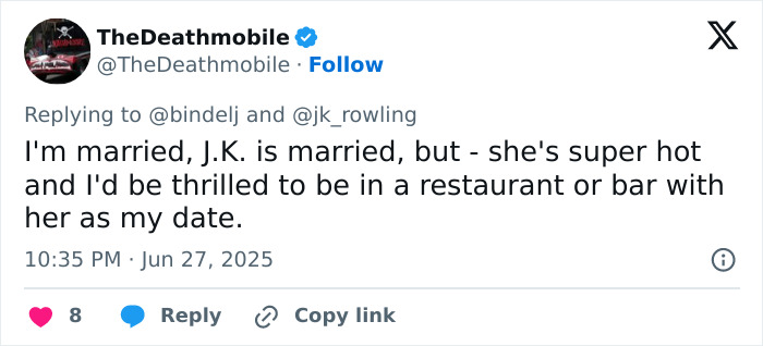 User Bets $100 That J.K. Rowling Is A &#8216;Closet Lesbian&#8217; And Her Response Has Hilarious Reactions