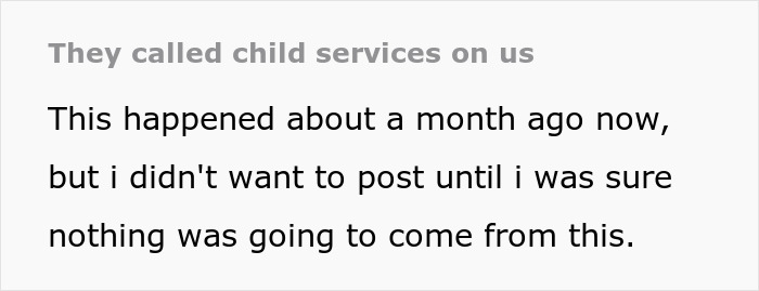 New Parents Shocked To Find CPS At Their Doorstep, Gobsmacked After Learning Who Reported Them