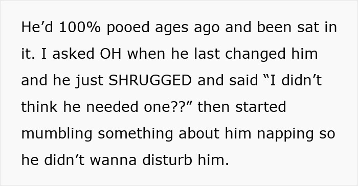 Dad Takes Care Of Son For The First Time, Forgets To Change His Diaper And Feed Him, Mom Livid