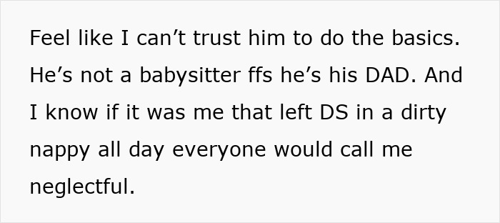 Dad Takes Care Of Son For The First Time, Forgets To Change His Diaper And Feed Him, Mom Livid