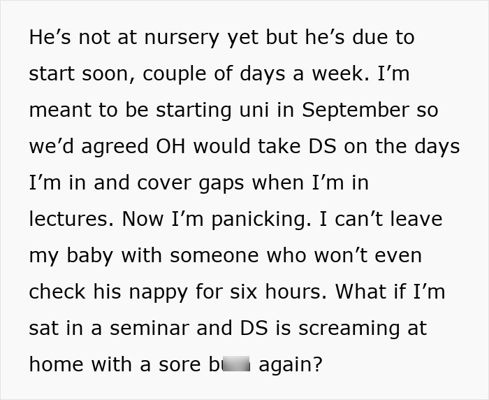 Dad Takes Care Of Son For The First Time, Forgets To Change His Diaper And Feed Him, Mom Livid