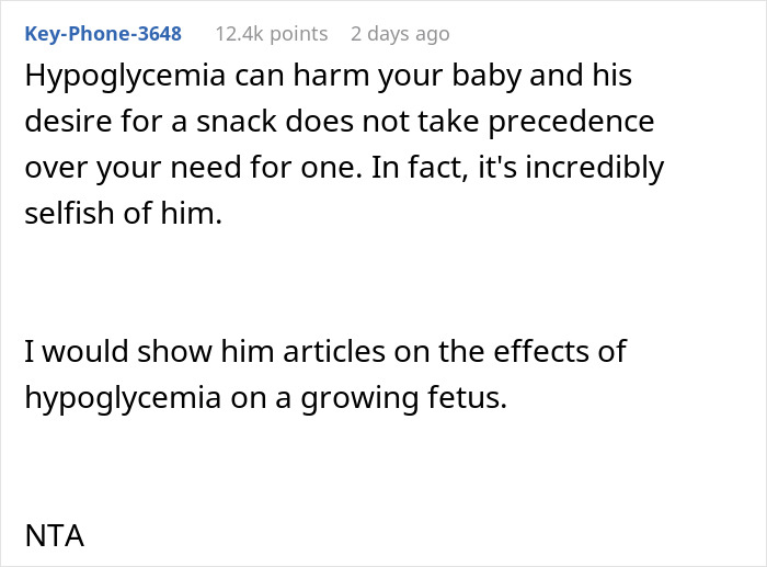 Man Doesn’t Take Pregnant Wife’s Condition Seriously, Eats All Of Her Snacks Until She Blows Up