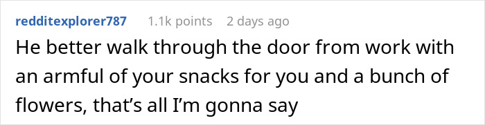 Man Doesn’t Take Pregnant Wife’s Condition Seriously, Eats All Of Her Snacks Until She Blows Up