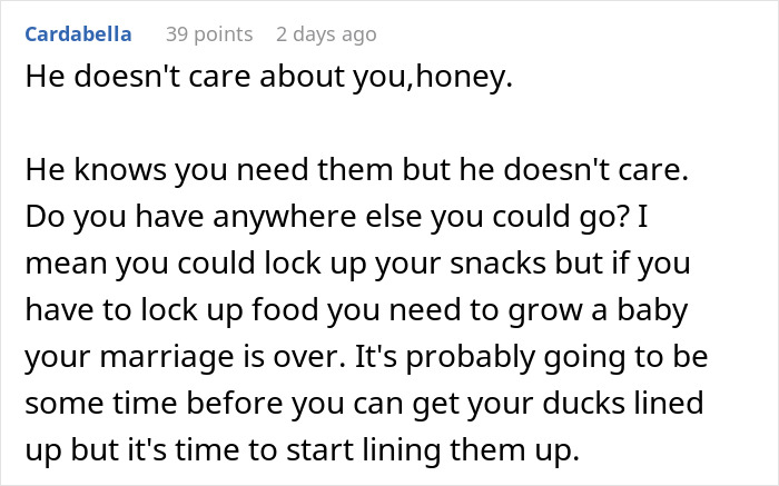 Man Doesn’t Take Pregnant Wife’s Condition Seriously, Eats All Of Her Snacks Until She Blows Up