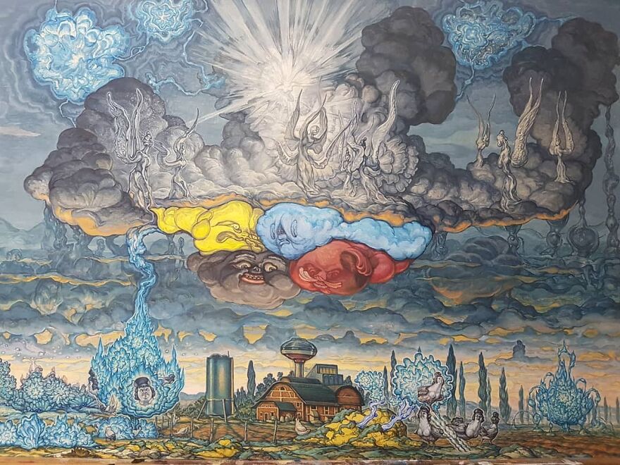 This Illustrator Builds Hauntingly Beautiful Worlds Where Science Meets Imagination (33 Pics)