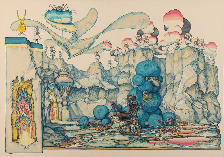 This Illustrator Builds Hauntingly Beautiful Worlds Where Science Meets Imagination (33 Pics)