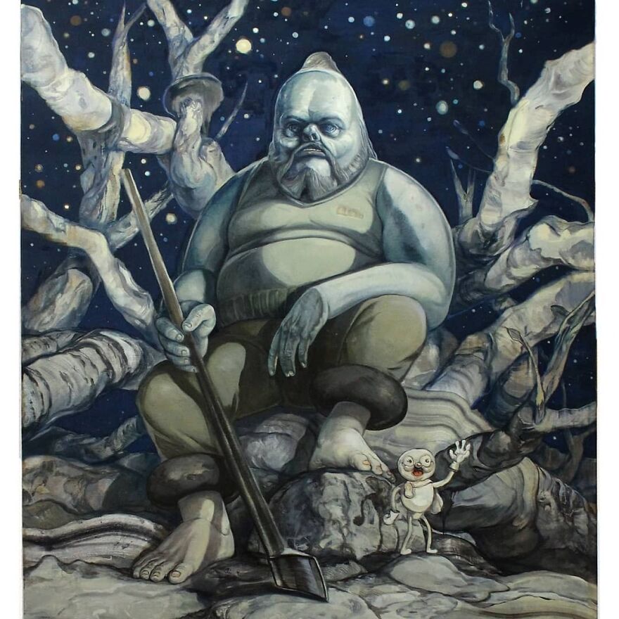 This Illustrator Builds Hauntingly Beautiful Worlds Where Science Meets Imagination (33 Pics)