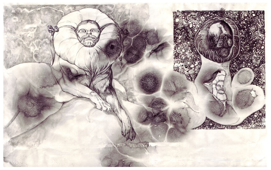 This Illustrator Builds Hauntingly Beautiful Worlds Where Science Meets Imagination (33 Pics)