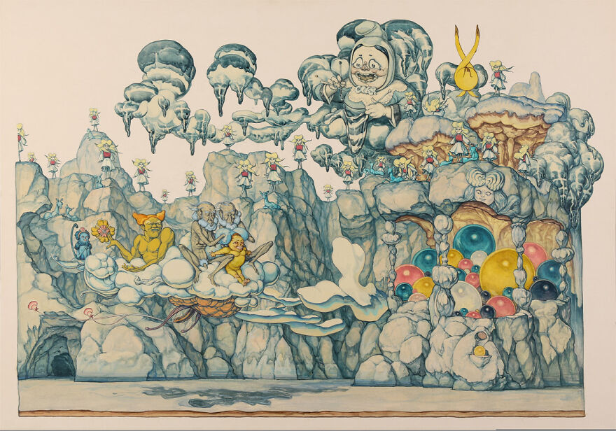 This Illustrator Builds Hauntingly Beautiful Worlds Where Science Meets Imagination (33 Pics)