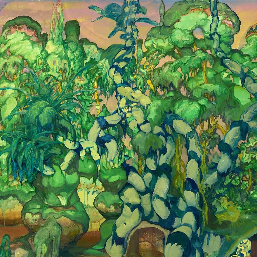 This Illustrator Builds Hauntingly Beautiful Worlds Where Science Meets Imagination (33 Pics)