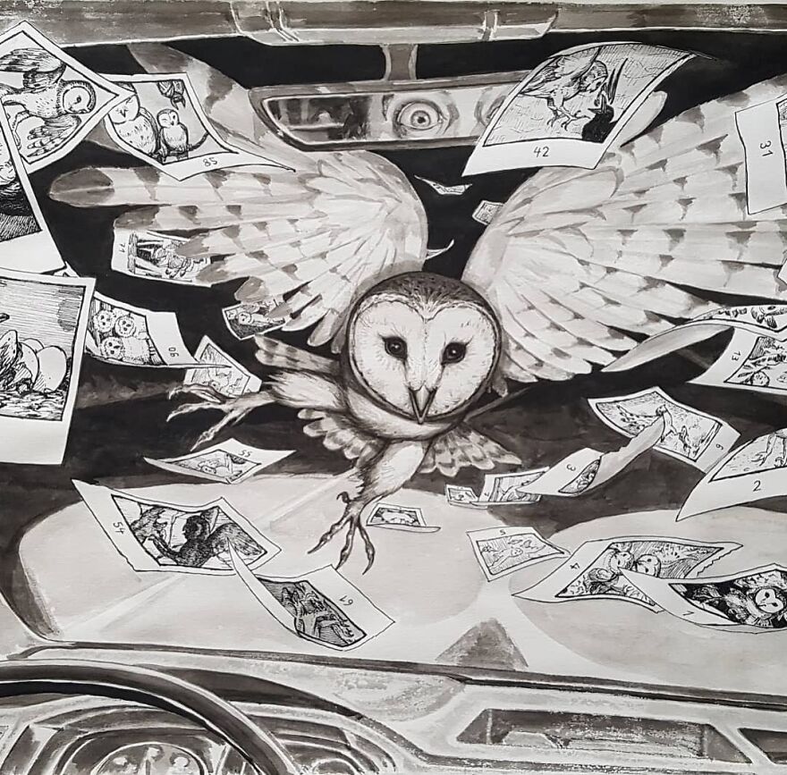 This Illustrator Builds Hauntingly Beautiful Worlds Where Science Meets Imagination (33 Pics)