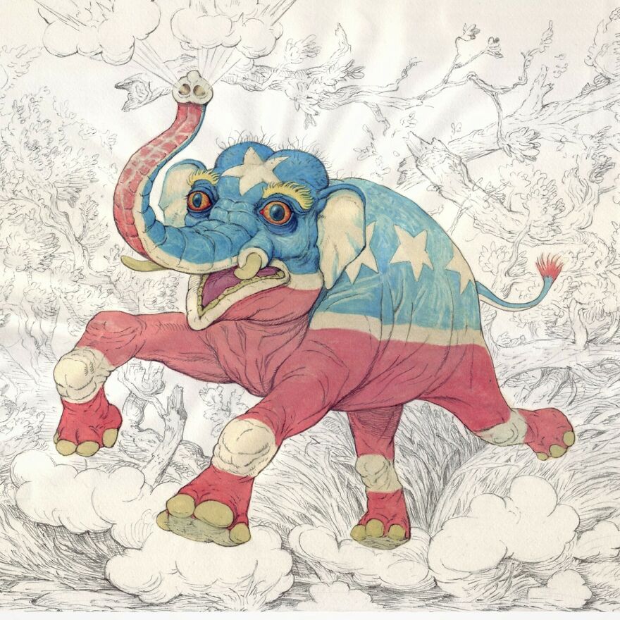 This Illustrator Builds Hauntingly Beautiful Worlds Where Science Meets Imagination (33 Pics)